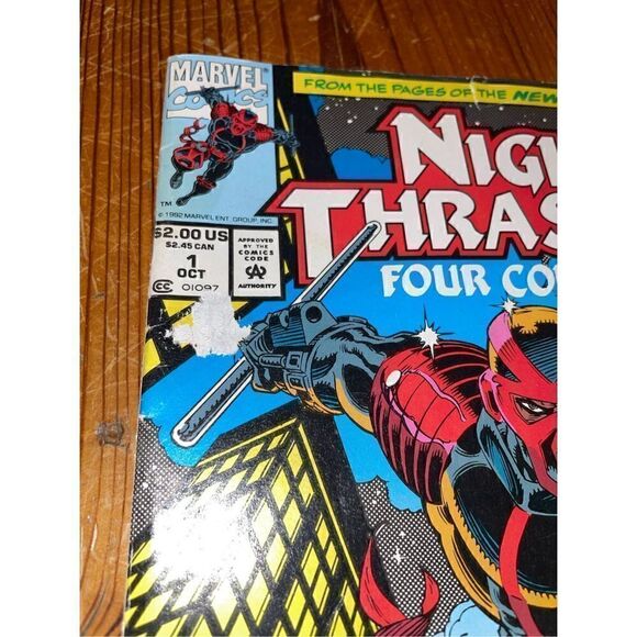 Night Thrasher: Four Control #1 (1992) - Picture 2 of 3